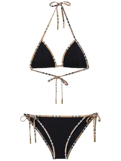 burberry womens lingerie|Burberry triangle bikini.